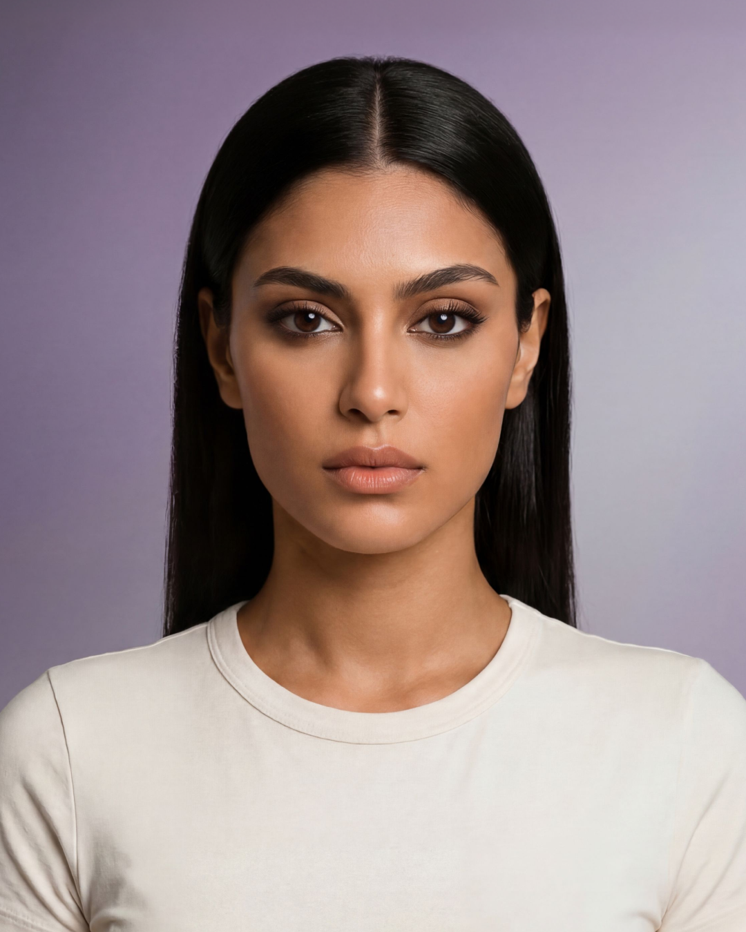 Layla Al-Masri, a Gemzy AI model for jewelry photography