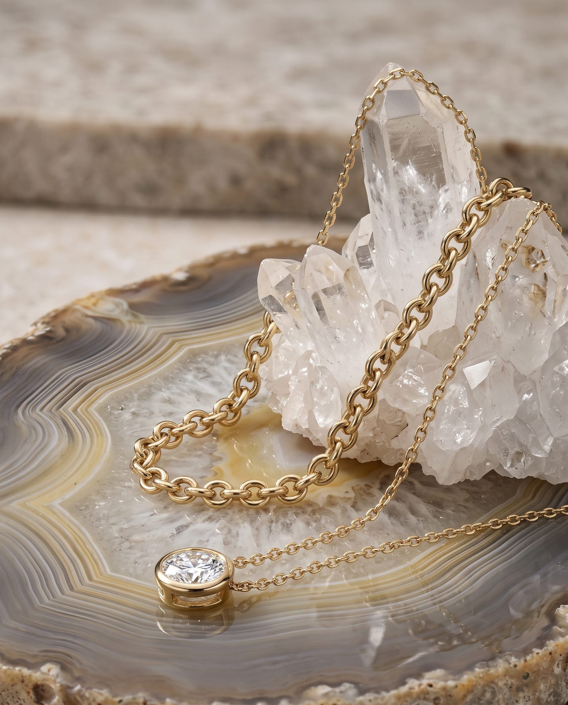Angled Mineral jewelry photography example 14