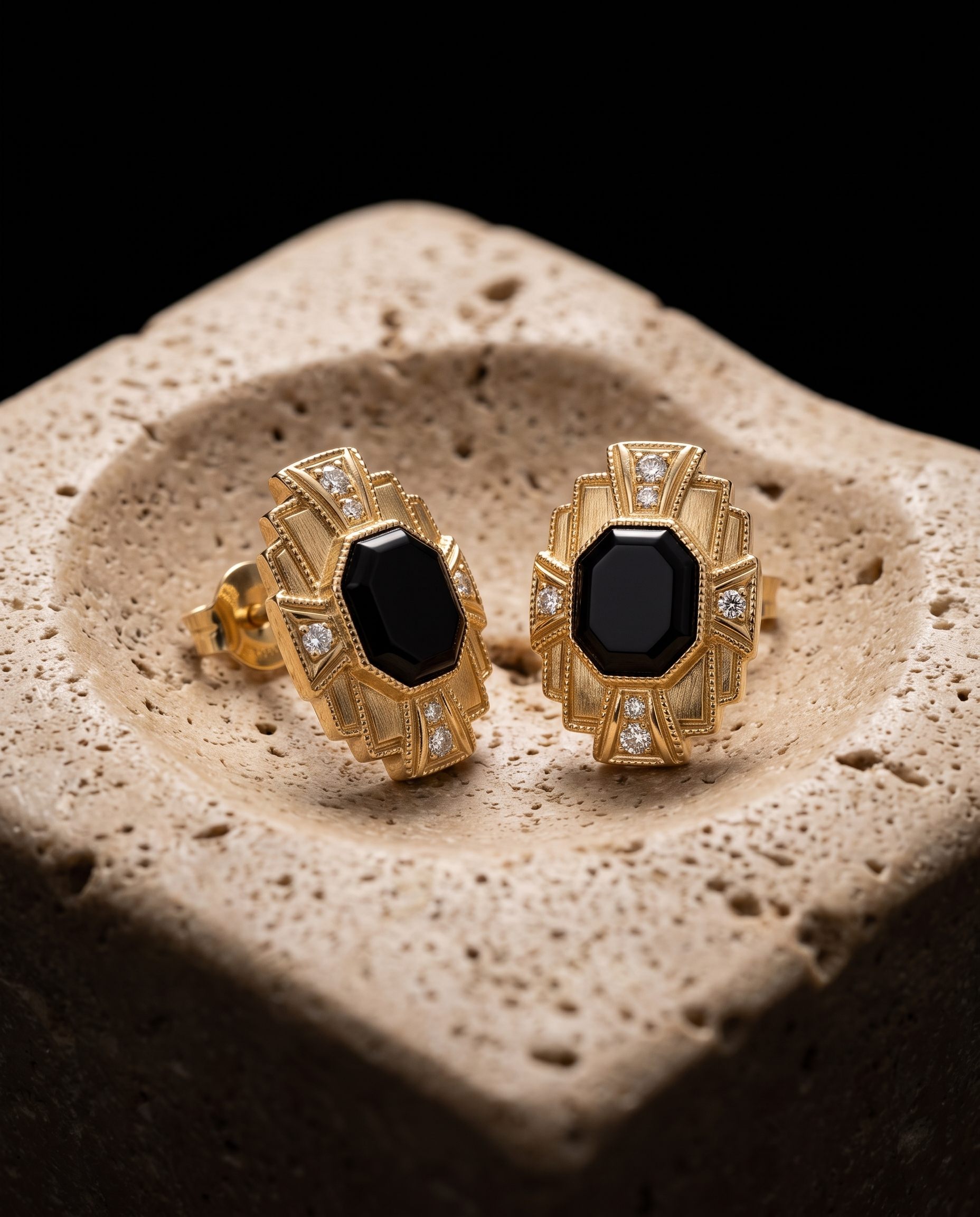 Black Abstract jewelry photography example 19